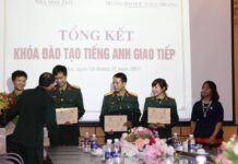 TỔNG KẾT KHÓA ĐÀO TẠO TIẾNG ANH GIAO TIẾP- NHÀ MÁY Z121